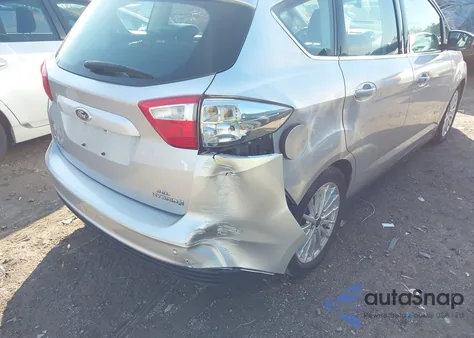 2013 Ford C-Max Hybrid Sel z USA, uszkodzony, nr VIN 1FADP5BUXDL528214